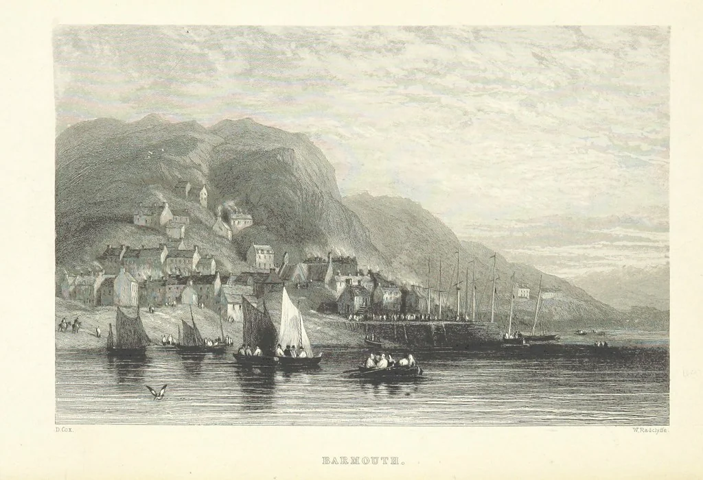 An illustration from Wanderings and Excursions in North Wales, with 51 engravings, by Radclyffe, from drawings by Cattermole, Cox, etc, 1853, leaf 433