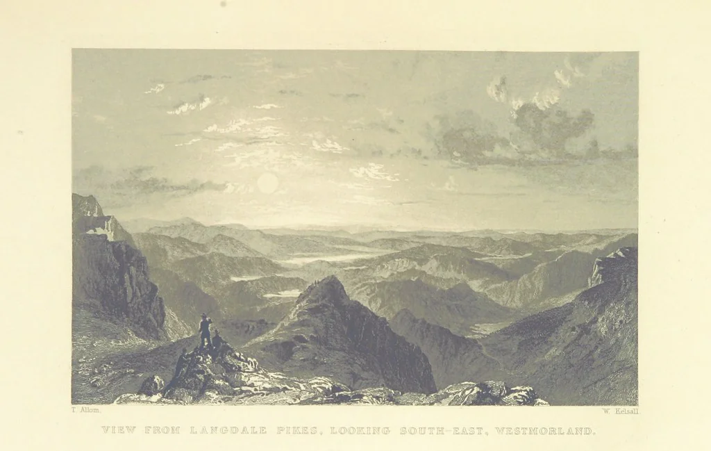 An illustration from Westmorland, Cumberland, Durham, and Northumberland, illustrated from original drawings by T. Allom, G. Pickering, &c. With descriptions by T. Rose, 1858, leaf 145