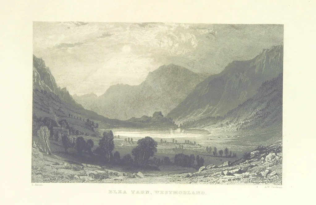 An illustration from Westmorland, Cumberland, Durham, and Northumberland, illustrated from original drawings by T. Allom, G. Pickering, &c. With descriptions by T. Rose, 1858, leaf 151