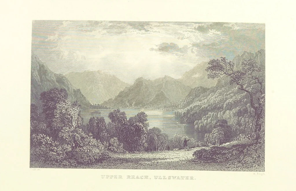 An illustration from Westmorland, Cumberland, Durham, and Northumberland, illustrated from original drawings by T. Allom, G. Pickering, &c. With descriptions by T. Rose, 1858, leaf 192