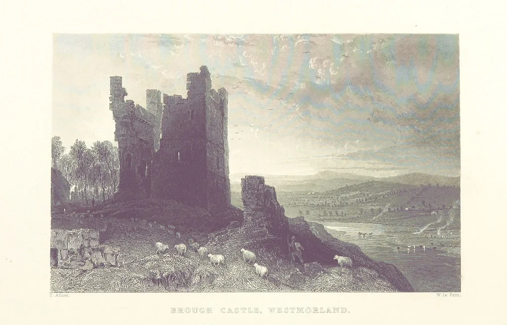 An illustration from Westmorland, Cumberland, Durham, and Northumberland, illustrated from original drawings by T. Allom, G. Pickering, &c. With descriptions by T. Rose, 1858, leaf 228