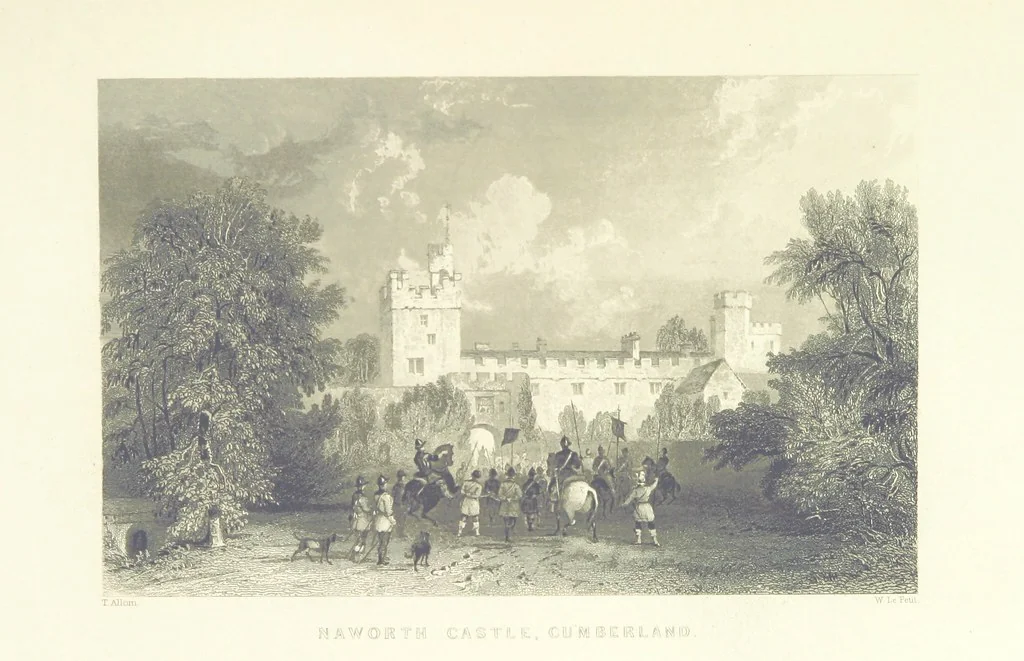 An illustration from Westmorland, Cumberland, Durham, and Northumberland, illustrated from original drawings by T. Allom, G. Pickering, &c. With descriptions by T. Rose, 1858, leaf 247