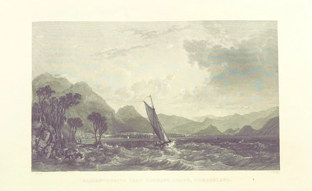 An illustration from Westmorland, Cumberland, Durham, and Northumberland, illustrated from original drawings by T. Allom, G. Pickering, &c. With descriptions by T. Rose, 1858, leaf 286
