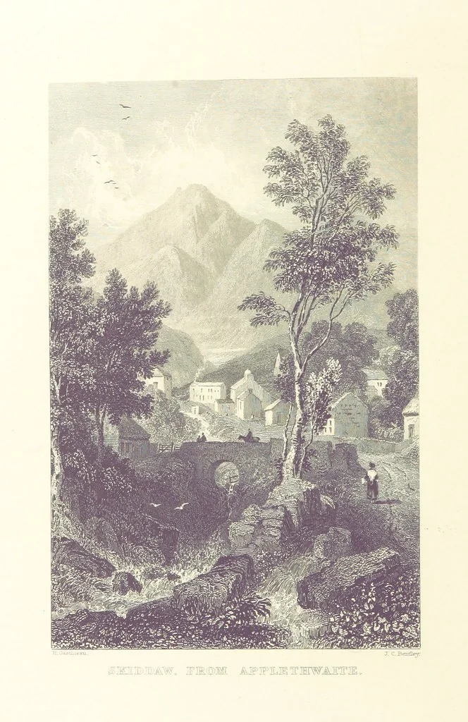 An illustration from Westmorland, Cumberland, Durham, and Northumberland, illustrated from original drawings by T. Allom, G. Pickering, &c. With descriptions by T. Rose, 1858, leaf 290