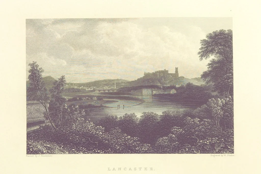 An illustration from Westmorland, Cumberland, Durham, and Northumberland, illustrated from original drawings by T. Allom, G. Pickering, &c. With descriptions by T. Rose, 1858, leaf 38