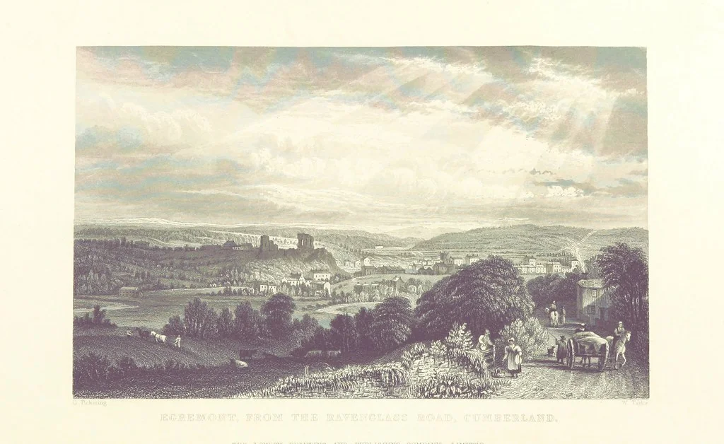 An illustration from Westmorland, Cumberland, Durham, and Northumberland, illustrated from original drawings by T. Allom, G. Pickering, &c. With descriptions by T. Rose, 1858, leaf 388