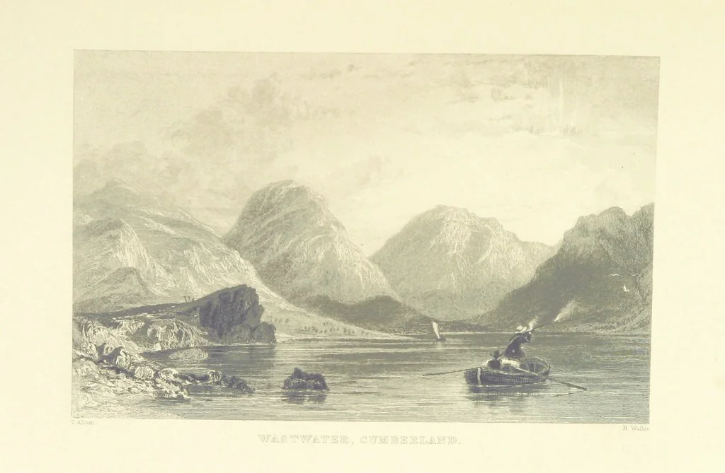 An illustration from Westmorland, Cumberland, Durham, and Northumberland, illustrated from original drawings by T. Allom, G. Pickering, &c. With descriptions by T. Rose, 1858, leaf 401