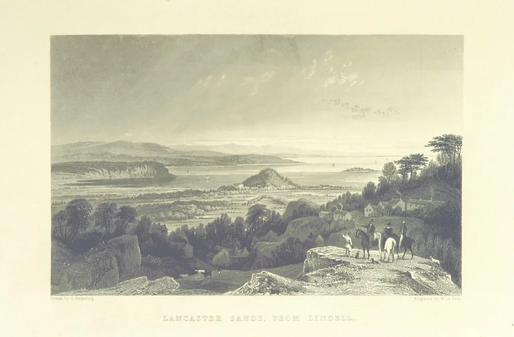 An illustration from Westmorland, Cumberland, Durham, and Northumberland, illustrated from original drawings by T. Allom, G. Pickering, &c. With descriptions by T. Rose, 1858, leaf 43