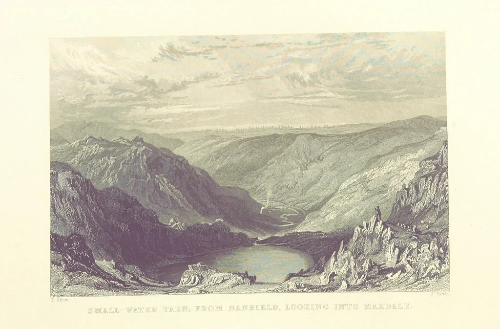 An illustration from Westmorland, Cumberland, Durham, and Northumberland, illustrated from original drawings by T. Allom, G. Pickering, &c. With descriptions by T. Rose, 1858, leaf 442