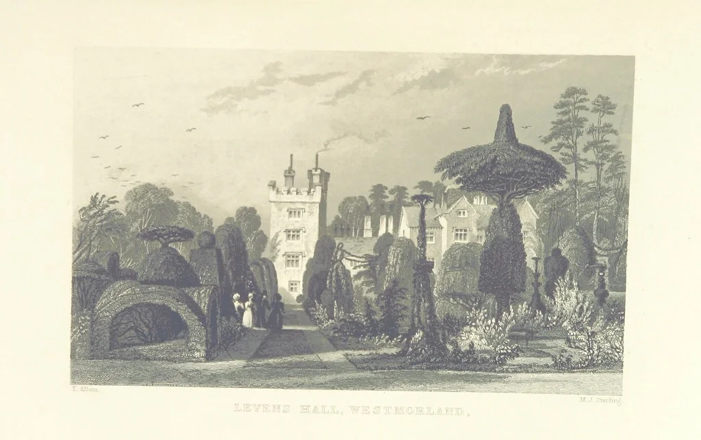 An illustration from Westmorland, Cumberland, Durham, and Northumberland, illustrated from original drawings by T. Allom, G. Pickering, &c. With descriptions by T. Rose, 1858, leaf 469