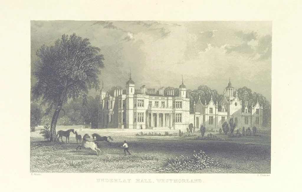 An illustration from Westmorland, Cumberland, Durham, and Northumberland, illustrated from original drawings by T. Allom, G. Pickering, &c. With descriptions by T. Rose, 1858, leaf 479