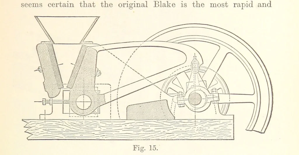 An illustration from The Metallurgy of Gold, etc, 1894, leaf 115