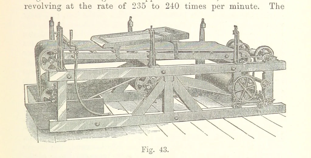 An illustration from The Metallurgy of Gold, etc, 1894, leaf 201