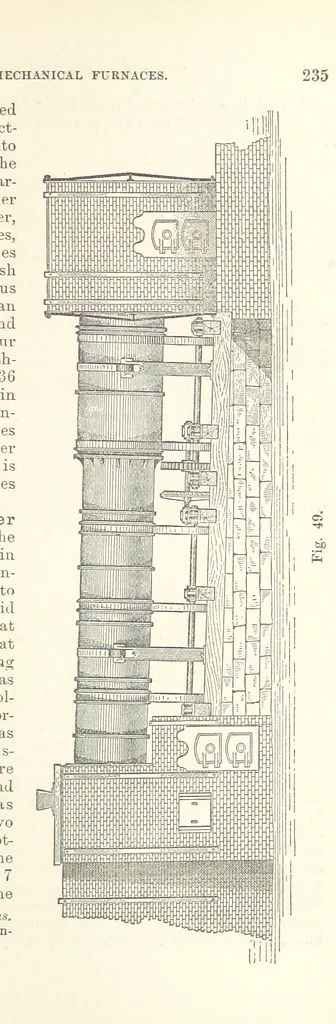 An illustration from The Metallurgy of Gold, etc, 1894, leaf 255