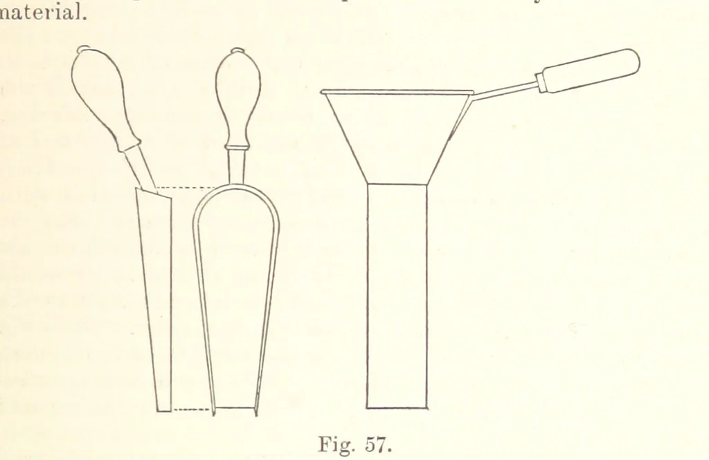An illustration from The Metallurgy of Gold, etc, 1894, leaf 361