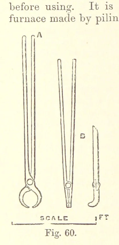 An illustration from The Metallurgy of Gold, etc, 1894, leaf 404