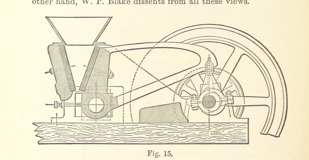 An illustration from The Metallurgy of Gold ... Second edition, 1896, leaf 122