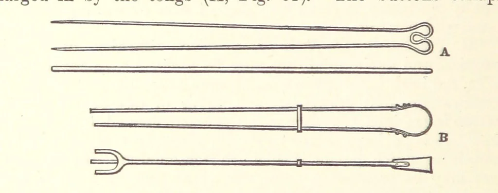 An illustration from The Metallurgy of Gold ... Second edition, 1896, leaf 442
