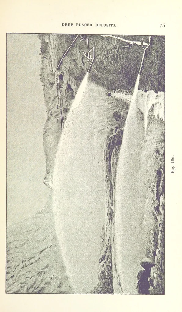 An illustration from The Metallurgy of Gold ... Second edition, 1896, leaf 99