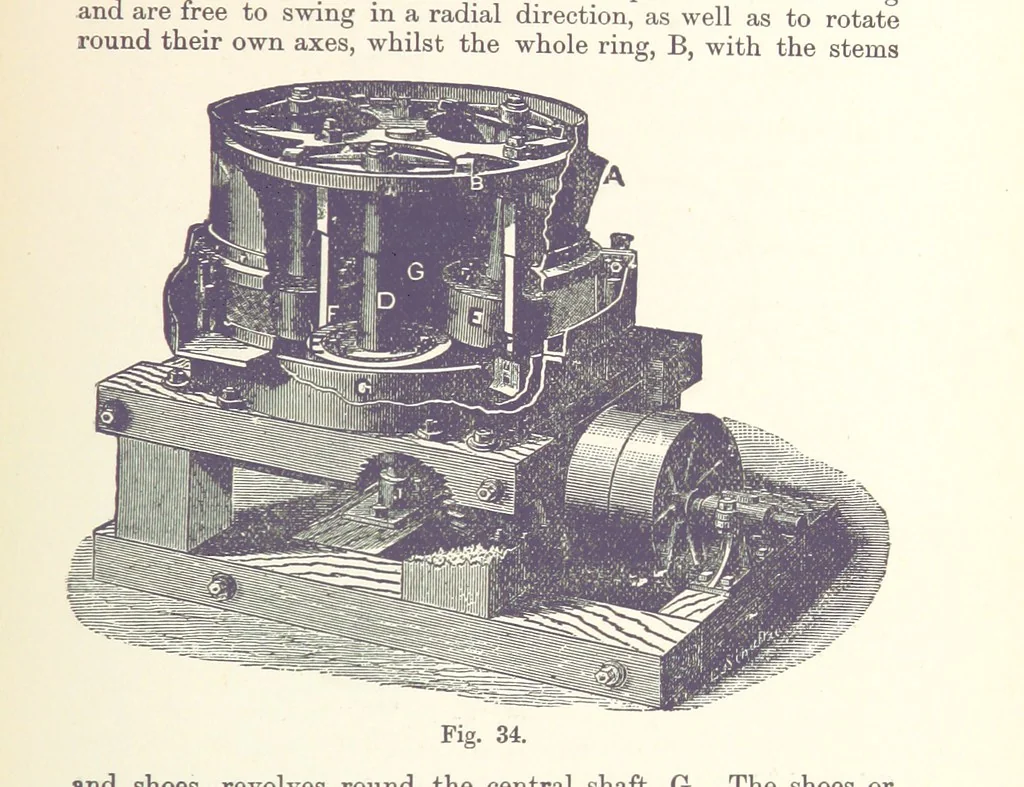 An illustration from The Metallurgy of Gold ... Third edition, revised and enlarged, 1898, leaf 181