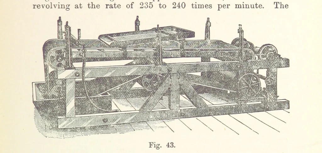 An illustration from The Metallurgy of Gold ... Third edition, revised and enlarged, 1898, leaf 215