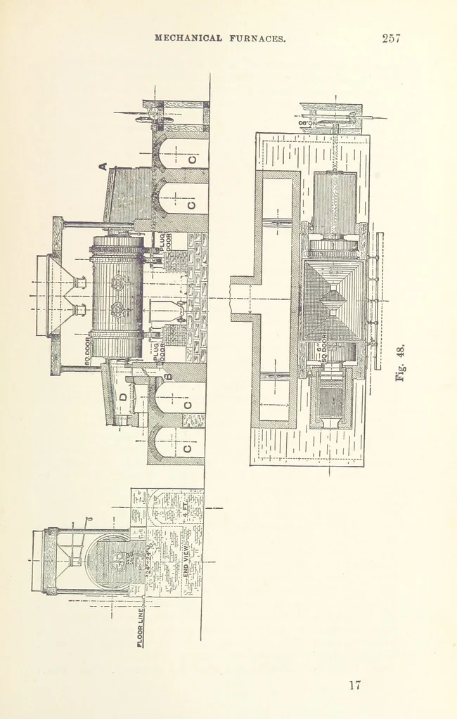 An illustration from The Metallurgy of Gold ... Third edition, revised and enlarged, 1898, leaf 281