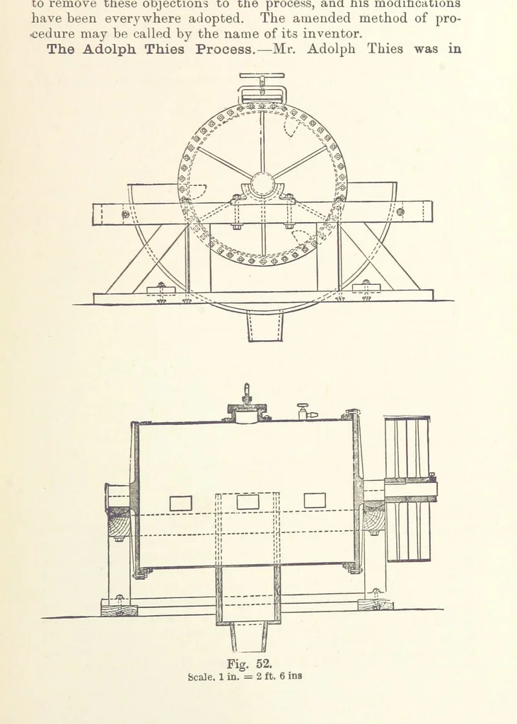 An illustration from The Metallurgy of Gold ... Third edition, revised and enlarged, 1898, leaf 301