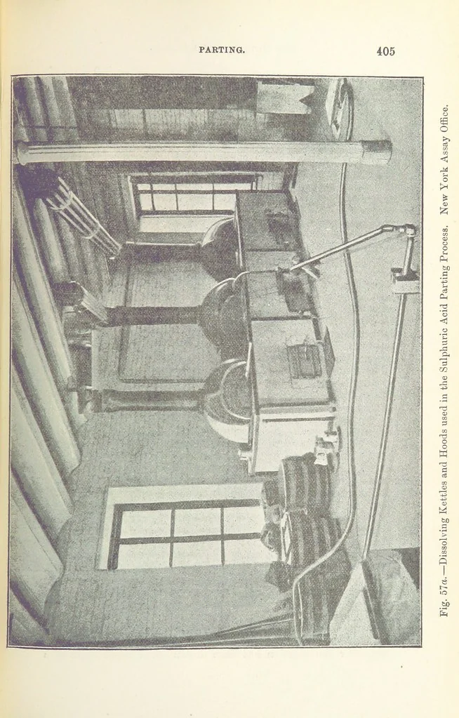 An illustration from The Metallurgy of Gold ... Third edition, revised and enlarged, 1898, leaf 429