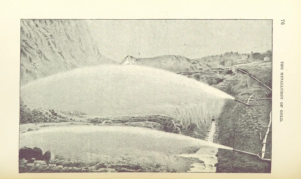 An illustration from The Metallurgy of Gold ... Third edition, revised and enlarged, 1898, leaf 98