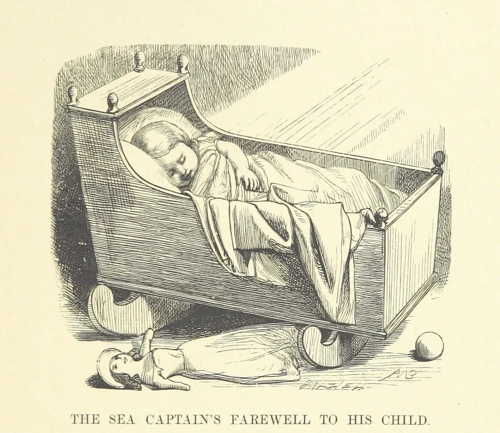 An illustration from A round of days described in original poems by some of our most celebrated poets, and in pictures by eminent artists engraved by the Brothers Dalziel, 1866, leaf 189