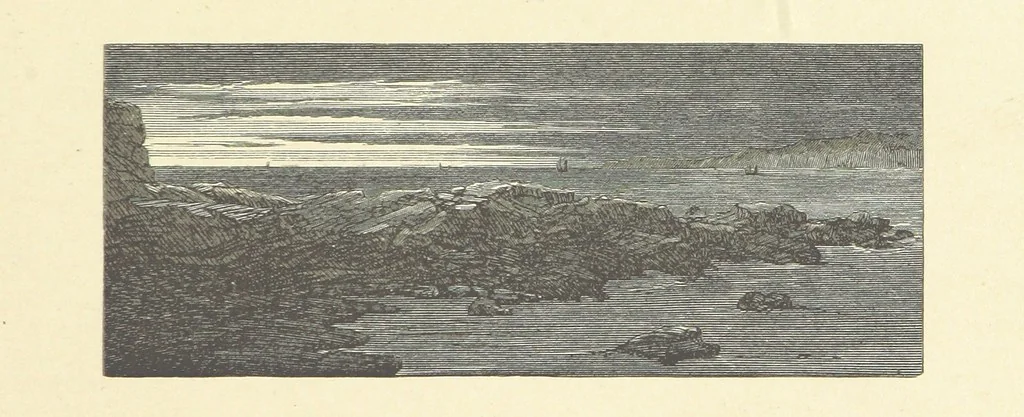 An illustration from A round of days described in original poems by some of our most celebrated poets, and in pictures by eminent artists engraved by the Brothers Dalziel, 1866, leaf 43