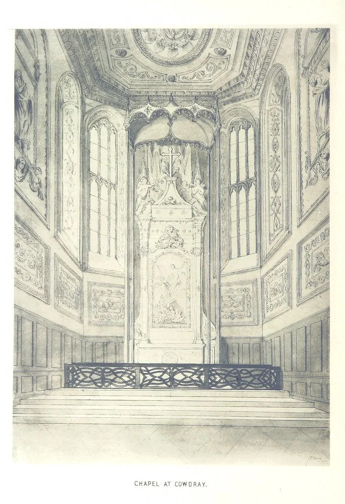 An illustration from Cowdray: the history of a great English House ... With illustrations, etc, 1884, leaf 100