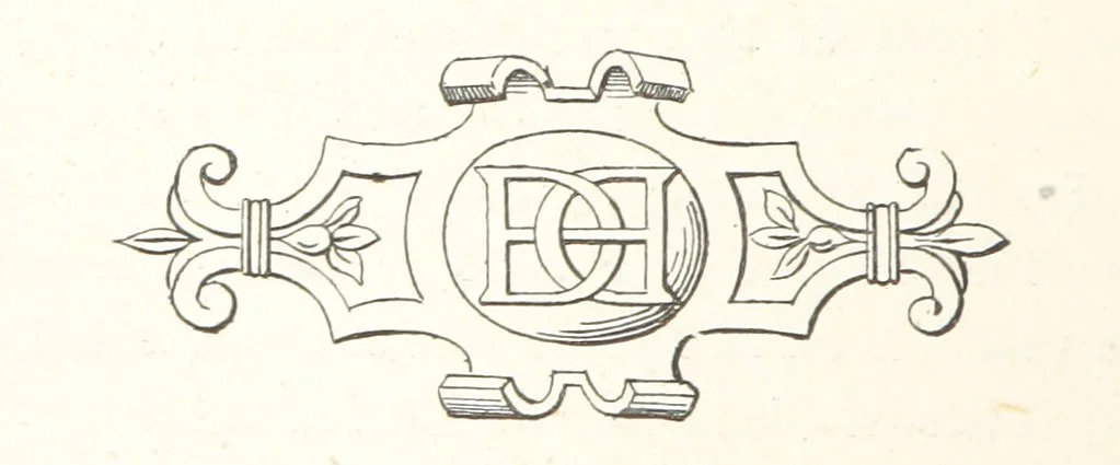 An illustration from Histoire et description du Château d'Anet, depuis le dixième siècle jusqu'à nos jours. Précédée d'une notice sur la ville d'Anet, ... et contenant une étude sur Diane de Poitiers, 1875, leaf 134