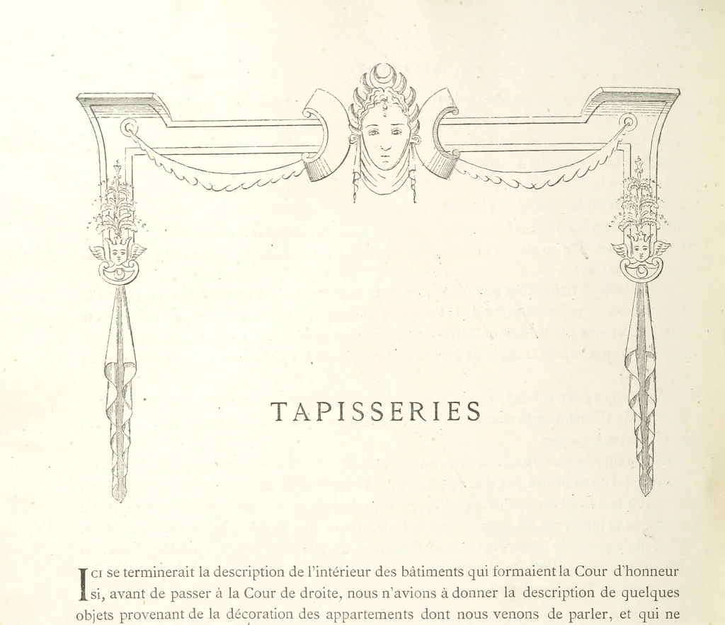 An illustration from Histoire et description du Château d'Anet, depuis le dixième siècle jusqu'à nos jours. Précédée d'une notice sur la ville d'Anet, ... et contenant une étude sur Diane de Poitiers, 1875, leaf 166