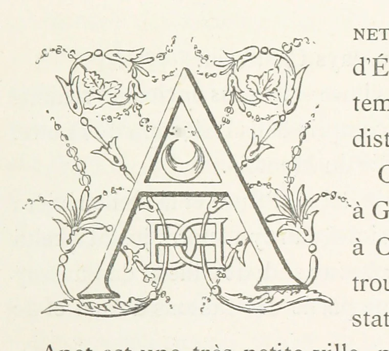An illustration from Histoire et description du Château d'Anet, depuis le dixième siècle jusqu'à nos jours. Précédée d'une notice sur la ville d'Anet, ... et contenant une étude sur Diane de Poitiers, 1875, leaf 17