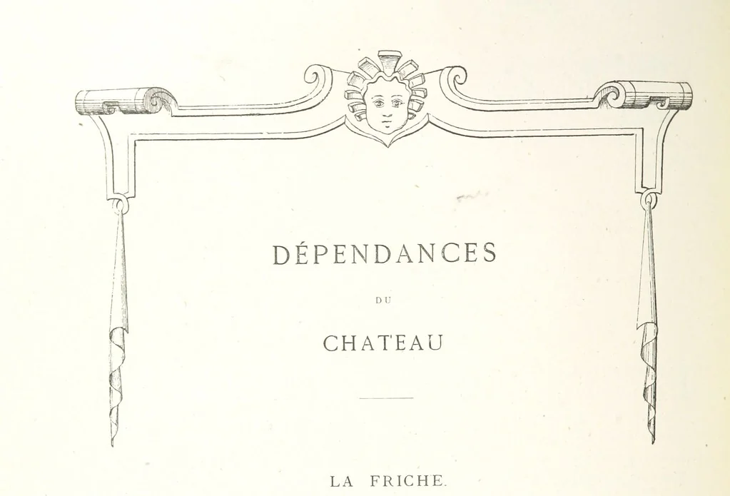 An illustration from Histoire et description du Château d'Anet, depuis le dixième siècle jusqu'à nos jours. Précédée d'une notice sur la ville d'Anet, ... et contenant une étude sur Diane de Poitiers, 1875, leaf 224