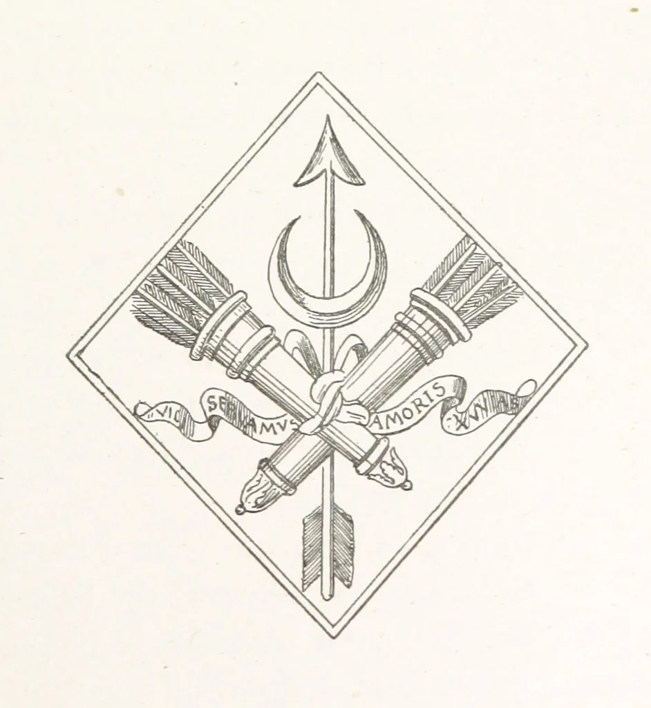 An illustration from Histoire et description du Château d'Anet, depuis le dixième siècle jusqu'à nos jours. Précédée d'une notice sur la ville d'Anet, ... et contenant une étude sur Diane de Poitiers, 1875, leaf 291