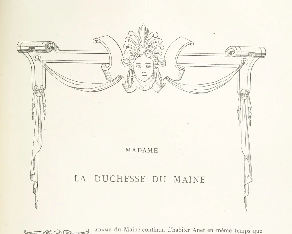 An illustration from Histoire et description du Château d'Anet, depuis le dixième siècle jusqu'à nos jours. Précédée d'une notice sur la ville d'Anet, ... et contenant une étude sur Diane de Poitiers, 1875, leaf 303