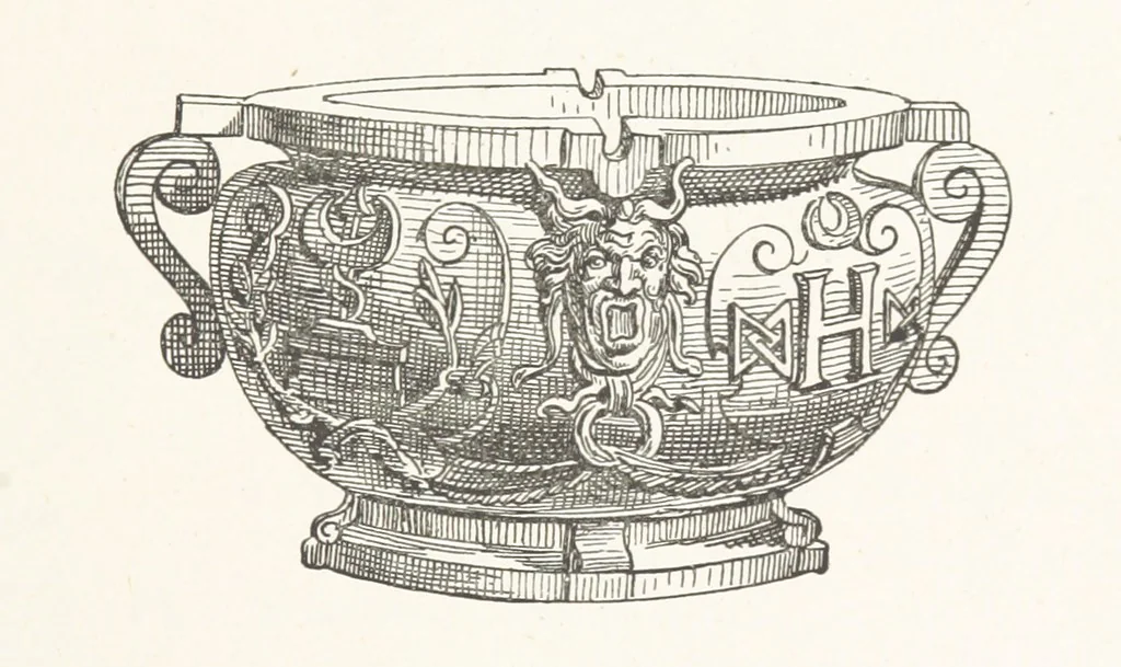 An illustration from Histoire et description du Château d'Anet, depuis le dixième siècle jusqu'à nos jours. Précédée d'une notice sur la ville d'Anet, ... et contenant une étude sur Diane de Poitiers, 1875, leaf 41
