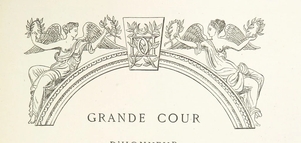 An illustration from Histoire et description du Château d'Anet, depuis le dixième siècle jusqu'à nos jours. Précédée d'une notice sur la ville d'Anet, ... et contenant une étude sur Diane de Poitiers, 1875, leaf 61