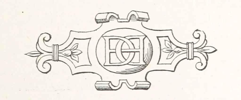 An illustration from Histoire et description du Château d'Anet, depuis le dixième siècle jusqu'à nos jours. Précédée d'une notice sur la ville d'Anet, ... et contenant une étude sur Diane de Poitiers, 1875, leaf 95