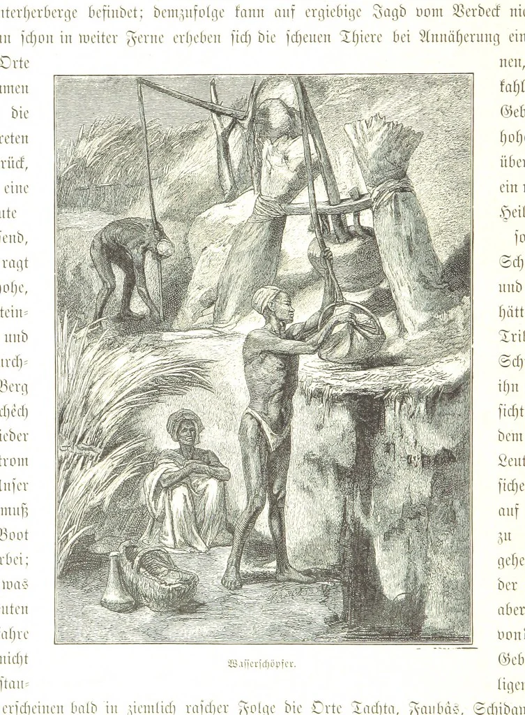 An illustration from Eine Orientreise vom Jahre 1881 ... illustrirt ... von F. von Pausinger, 1885, leaf 100
