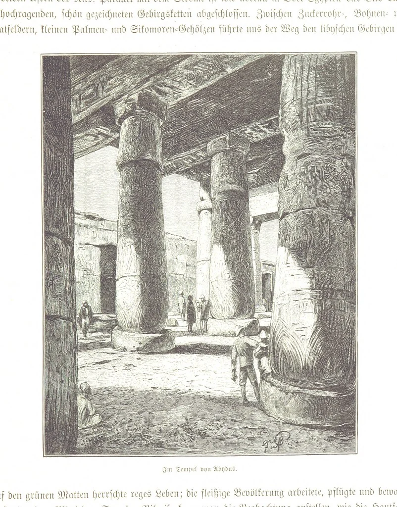An illustration from Eine Orientreise vom Jahre 1881 ... illustrirt ... von F. von Pausinger, 1885, leaf 107