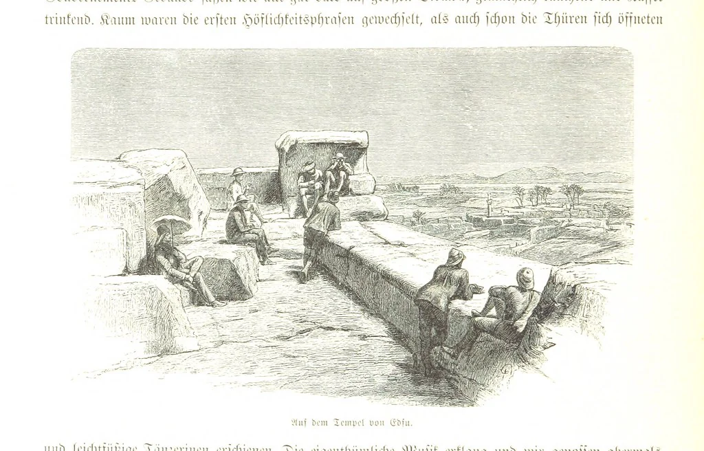 An illustration from Eine Orientreise vom Jahre 1881 ... illustrirt ... von F. von Pausinger, 1885, leaf 130