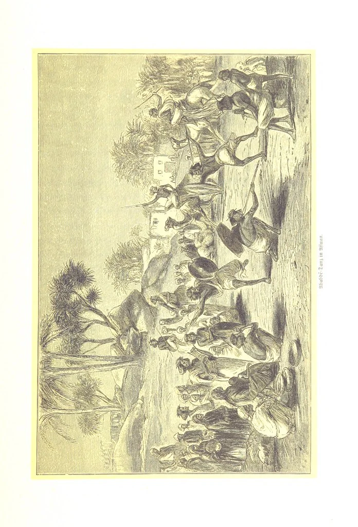 An illustration from Eine Orientreise vom Jahre 1881 ... illustrirt ... von F. von Pausinger, 1885, leaf 137