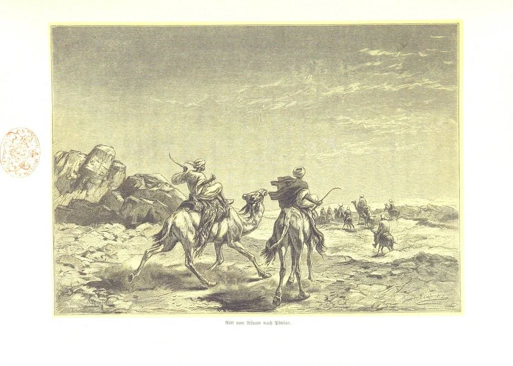 An illustration from Eine Orientreise vom Jahre 1881 ... illustrirt ... von F. von Pausinger, 1885, leaf 141