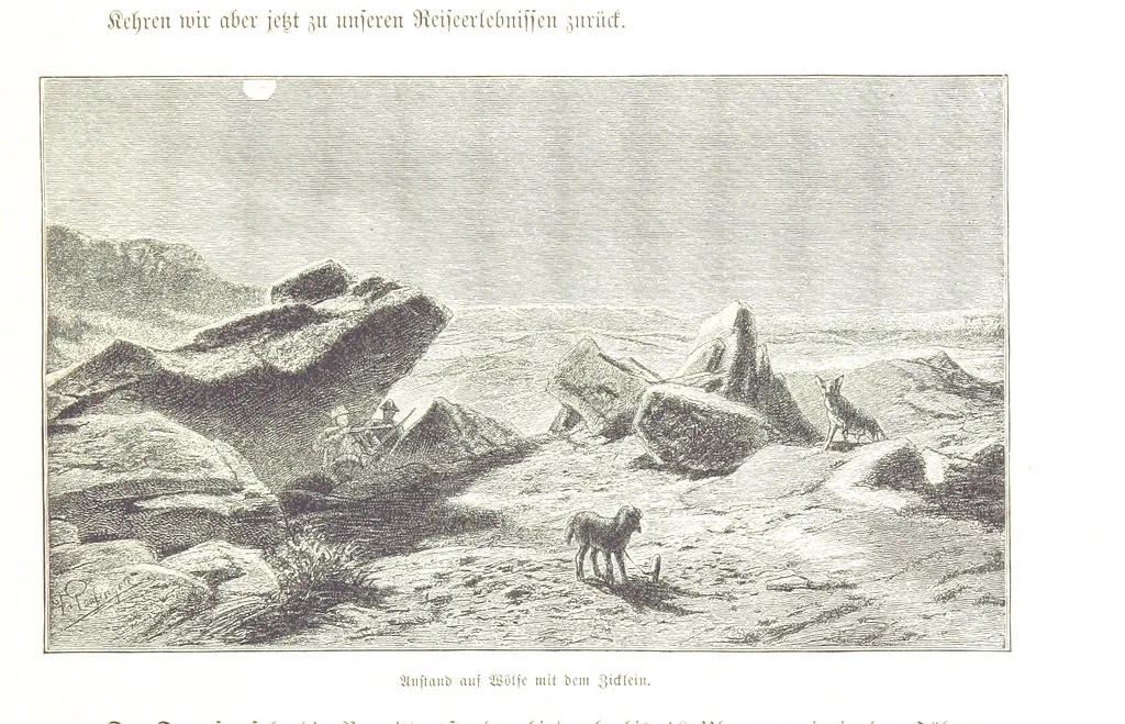 An illustration from Eine Orientreise vom Jahre 1881 ... illustrirt ... von F. von Pausinger, 1885, leaf 153