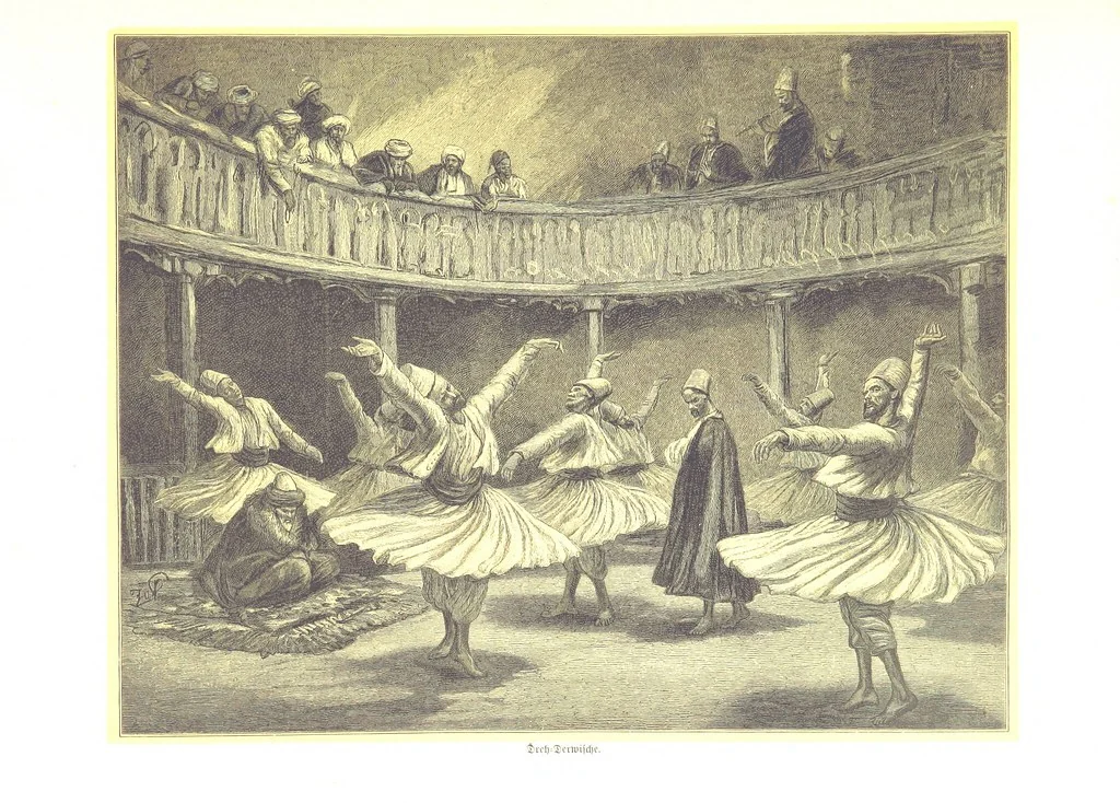 An illustration from Eine Orientreise vom Jahre 1881 ... illustrirt ... von F. von Pausinger, 1885, leaf 209