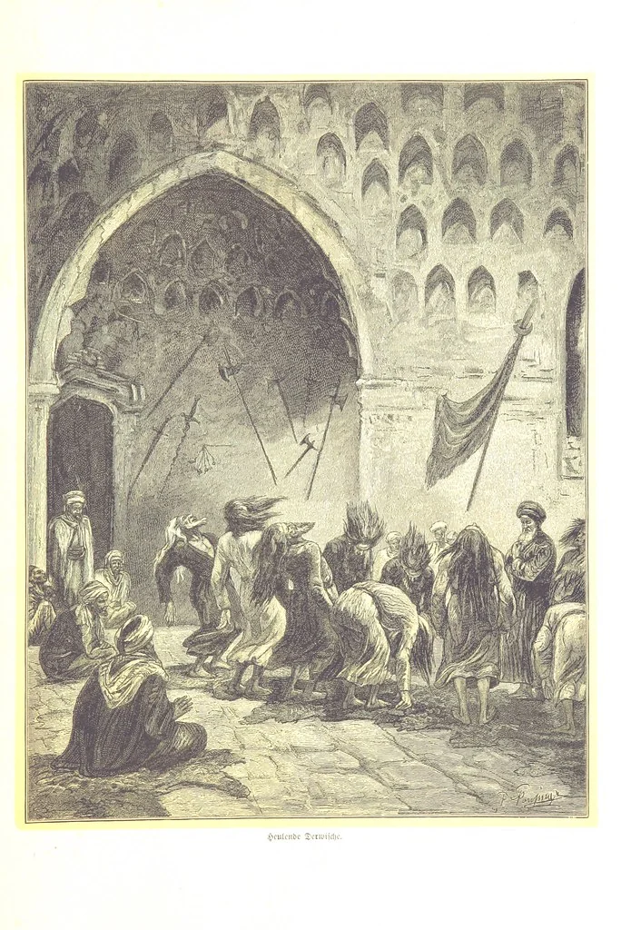 An illustration from Eine Orientreise vom Jahre 1881 ... illustrirt ... von F. von Pausinger, 1885, leaf 213