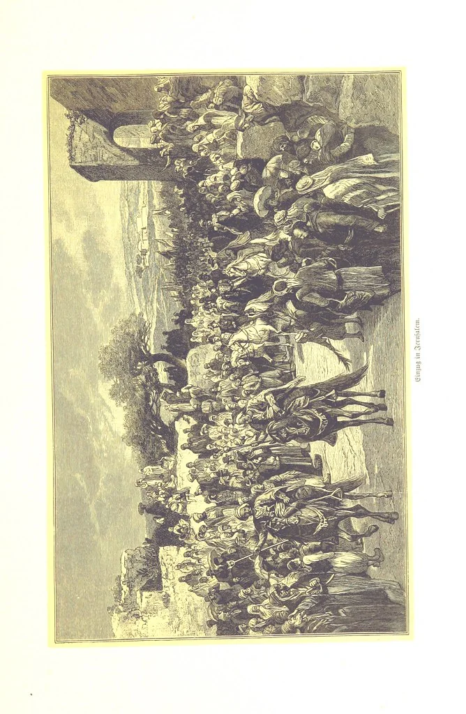 An illustration from Eine Orientreise vom Jahre 1881 ... illustrirt ... von F. von Pausinger, 1885, leaf 249